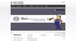 Desktop Screenshot of parkspaintingcleaning.com